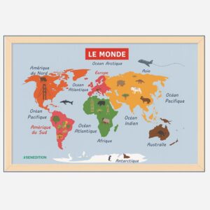 Carte du monde